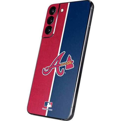 MLB Atlanta Braves Split Galaxy S22 Plus Skin
