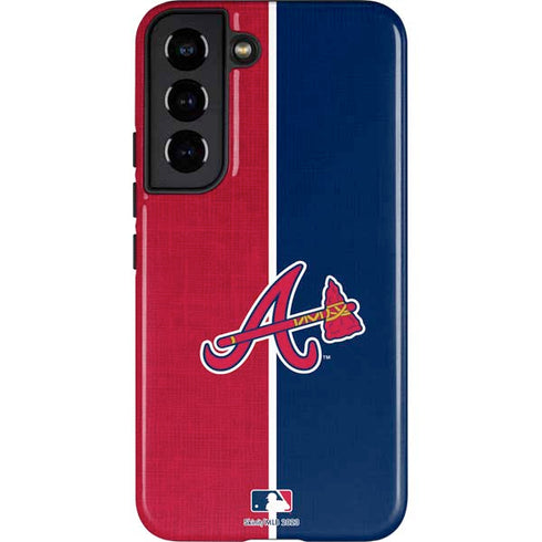 MLB Atlanta Braves Split Galaxy S22 Pro Case