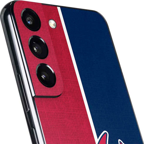 MLB Atlanta Braves Split Galaxy S22 Skin