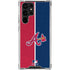 MLB Atlanta Braves Split Galaxy S22 Ultra Clear Case