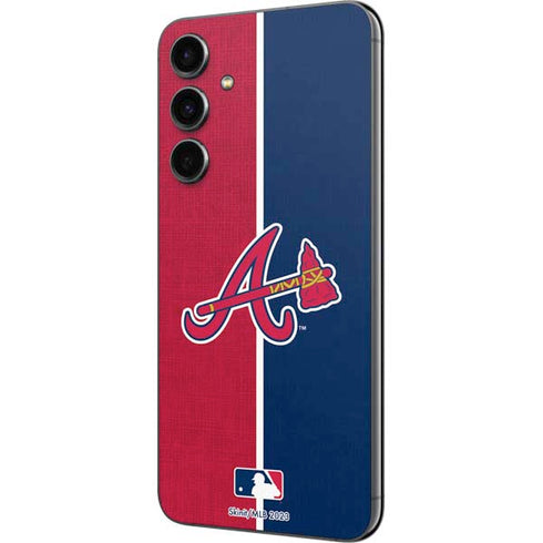 MLB Atlanta Braves Split Galaxy S23 FE Skin