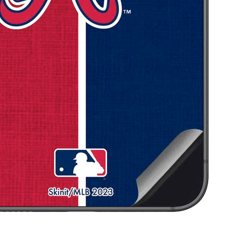 MLB Atlanta Braves Split Galaxy S23 FE Skin