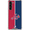 MLB Atlanta Braves Split Galaxy S23 Plus Clear Case