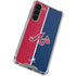 MLB Atlanta Braves Split Galaxy S23 Plus Clear Case