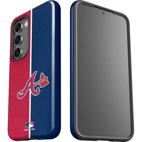 MLB Atlanta Braves Split Galaxy S23 Pro Case