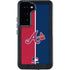 MLB Atlanta Braves Split Galaxy S23 Waterproof Case
