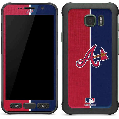 MLB Atlanta Braves Split Galaxy S7 Active Skin