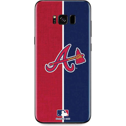 MLB Atlanta Braves Split Galaxy S8 Plus Skin