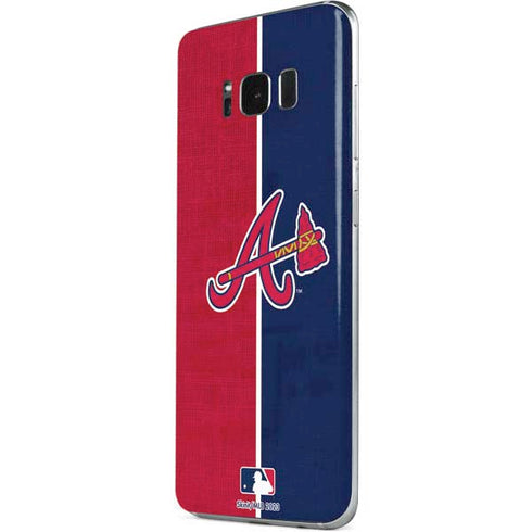 MLB Atlanta Braves Split Galaxy S8 Plus Skin