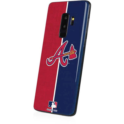 MLB Atlanta Braves Split Galaxy S9 Plus Skin