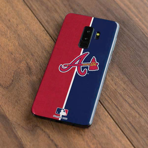 MLB Atlanta Braves Split Galaxy S9 Plus Skin