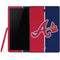 MLB Atlanta Braves Split Samsung Galaxy Tab Skin