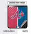 MLB Atlanta Braves Split Galaxy Z Flip Skin