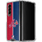 MLB Atlanta Braves Split Galaxy Z Fold4 5G Clear Case