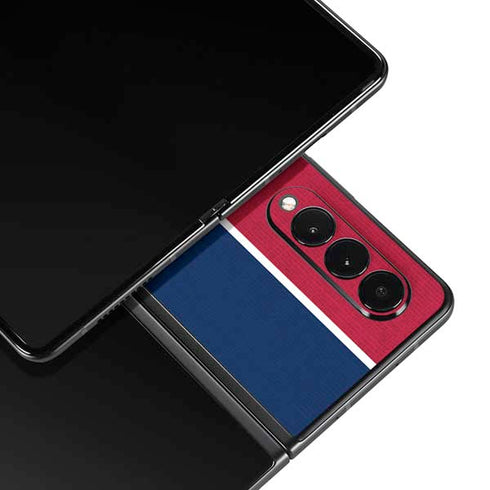 MLB Atlanta Braves Split Galaxy Z Fold4 5G Skin