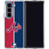 MLB Atlanta Braves Split Galaxy Z Fold5 5G Clear Case