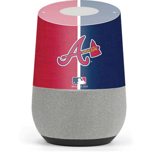 MLB Atlanta Braves Split Google Home Skin