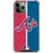 MLB Atlanta Braves Split iPhone 11 Pro Max Clear Case