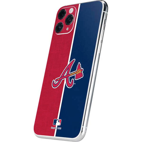 MLB Atlanta Braves Split iPhone 11 Pro Skin
