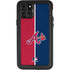 MLB Atlanta Braves Split iPhone 11 Pro Waterproof Case