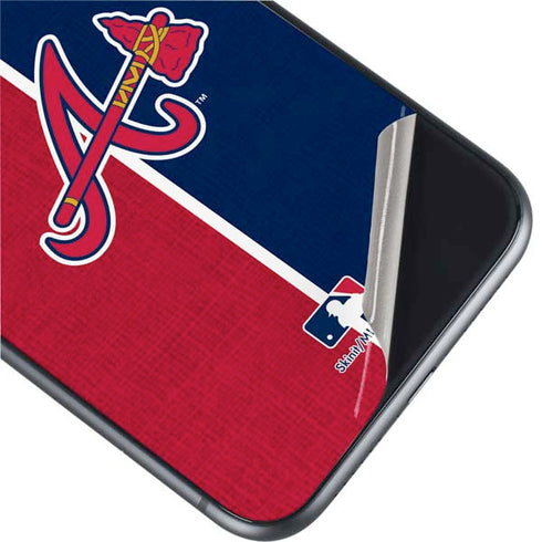 MLB Atlanta Braves Split iPhone 11 Skin