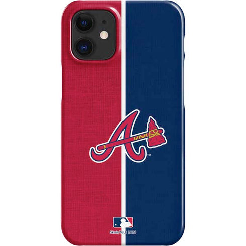 MLB Atlanta Braves Split iPhone 12 Mini Lite Case