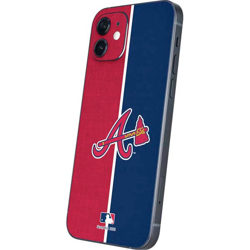 MLB Atlanta Braves Split iPhone 12 Mini Skin