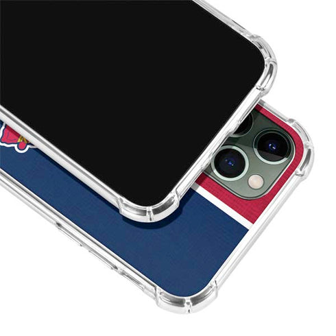 MLB Atlanta Braves Split iPhone 12 Pro Clear Case