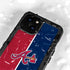 MLB Atlanta Braves Split iPhone 13 Mini Waterproof Case