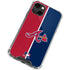 MLB Atlanta Braves Split iPhone 14 Clear Case
