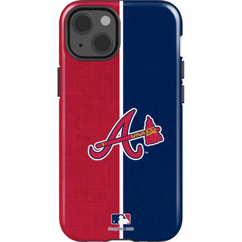 MLB Atlanta Braves Split iPhone 15 Impact Case