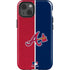 MLB Atlanta Braves Split iPhone 15 Impact Case