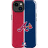 MLB Atlanta Braves Split iPhone 14 Plus Impact Case