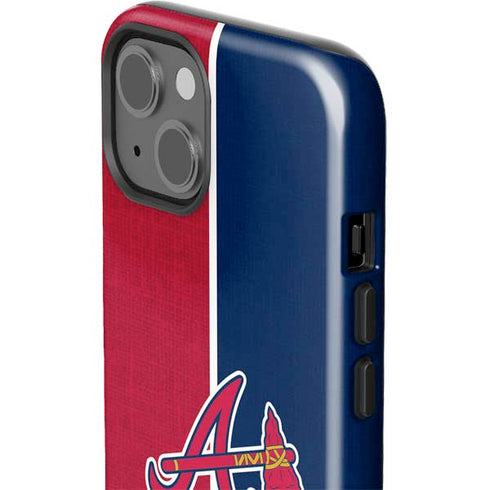 MLB Atlanta Braves Split iPhone 14 Plus Impact Case