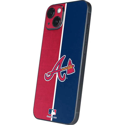 MLB Atlanta Braves Split iPhone 15 Plus Skin