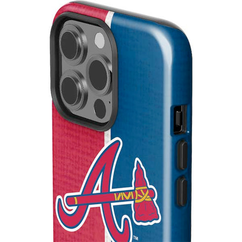 MLB Atlanta Braves Split iPhone 14 Pro Impact Case