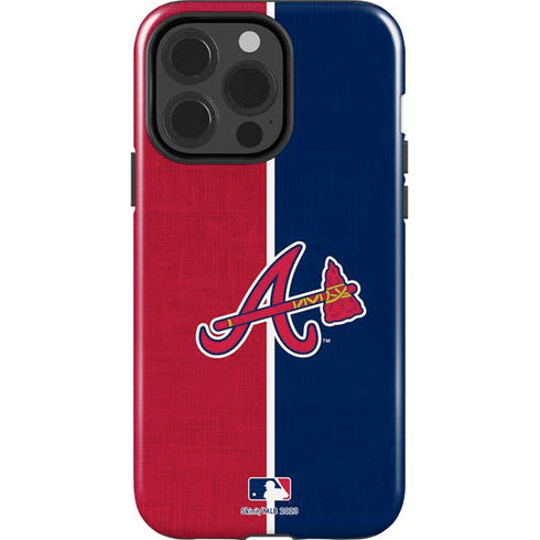 MLB Atlanta Braves Split iPhone 14 Pro Impact Case