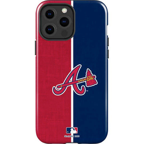 MLB Atlanta Braves Split iPhone 15 Pro Max Impact Case