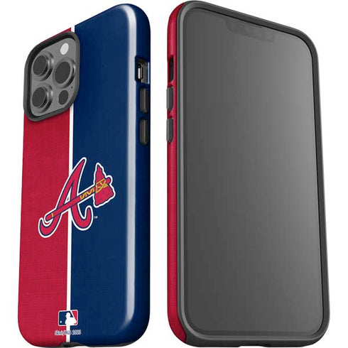 MLB Atlanta Braves Split iPhone 15 Pro Max Impact Case