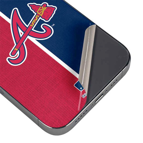 MLB Atlanta Braves Split iPhone 14 Pro Max Skin