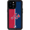MLB Atlanta Braves Split iPhone 14 Pro Max Waterproof Case