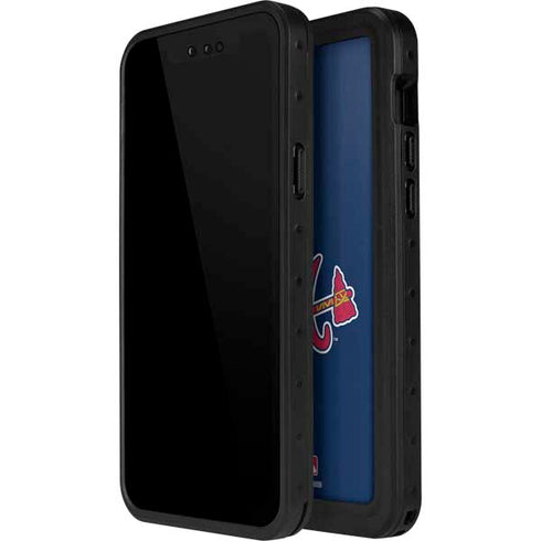 MLB Atlanta Braves Split iPhone 14 Pro Max Waterproof Case
