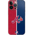 MLB Atlanta Braves Split iPhone 14 Pro Skin