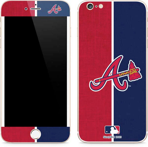 MLB Atlanta Braves Split iPhone 6/6s Plus Skin