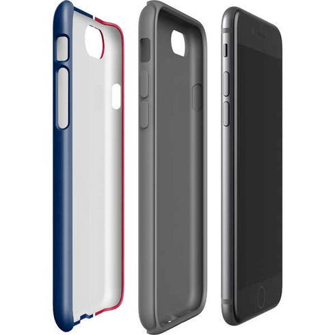 MLB Atlanta Braves Split iPhone SE (2nd & 3rd Gen) Pro Case