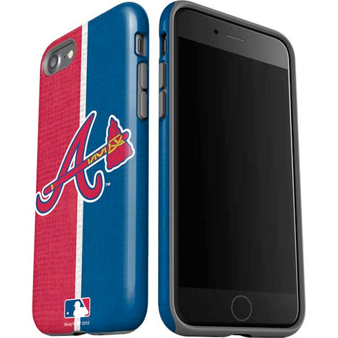 MLB Atlanta Braves Split iPhone SE (2nd & 3rd Gen) Pro Case
