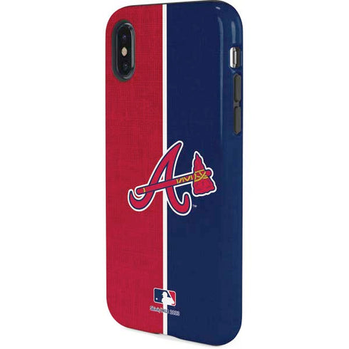 MLB Atlanta Braves Split iPhone X Pro Case