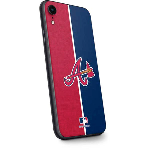 MLB Atlanta Braves Split iPhone XR Skin