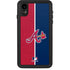 MLB Atlanta Braves Split iPhone XR Waterproof Case