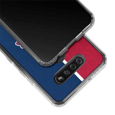 MLB Atlanta Braves Split LG K51/Q51 Clear Case